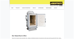 Desktop Screenshot of nabertherm-oefen.de